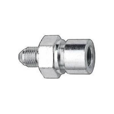 Fragola Performance Systems Brake Adapters 650207 Male -4 AN to Female 1/8 in. NPT, Steel, Zinc Plated