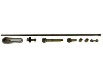 KMJ Performance Parts - 21" Adjustable Column Shift Linkage Kit GM Chevy 4L60E 4L80E TH350 TH400 700R4 - Image 2