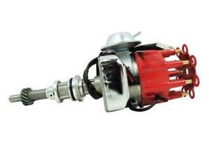 KMJ Performance Parts - Ready to Run Distributor- Ford 351 WINDSOR V8 Engines RED CAP JM6710R