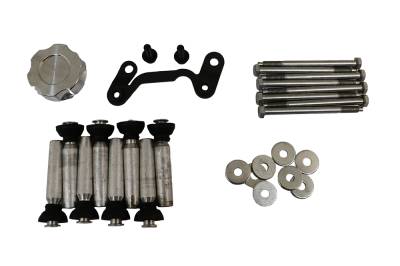KMJ Performance Parts - Chevy LS1 LS6 Cast Aluminum Valve Covers w/ Coil Mounts LS2 LS7 LS3 Satin - Image 3