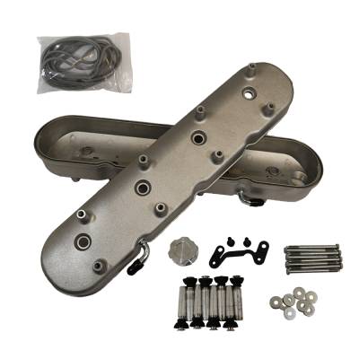 KMJ Performance Parts - Chevy LS1 LS6 Cast Aluminum Valve Covers w/ Coil Mounts LS2 LS7 LS3 Satin - Image 4