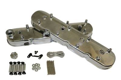 KMJ Performance Parts - Chevy LS1 LS6 Cast Aluminum Valve Covers w/ Coil Mounts LS2 LS7 LS3 Polished - Image 4