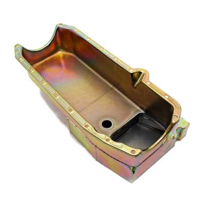 Assault Racing Products - SBC Small Block Chevy 2 Piece Rear Main Zinc Oil Pan 7qt Quart 350 383 ARC A7105Z - Image 4