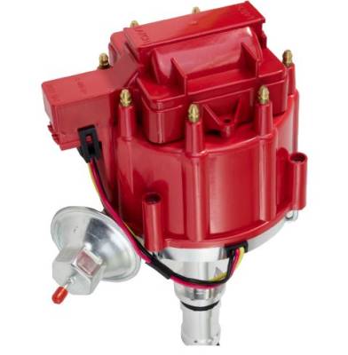 Assault Racing Products - Buick Small Block HEI Distributor 215-350 Engines 65,000 Volt Coil W/ Vacuum KMJ JM6524R - Image 1