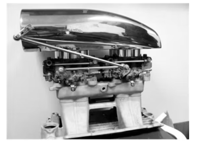 Speedway Motors  - Carburetor Linkage Kit for Shotgun Scoop - Image 2