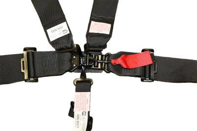 Assault Racing Products - Assault Racing Products 2023 SFI Date Black 5 Point Harness - Image 2