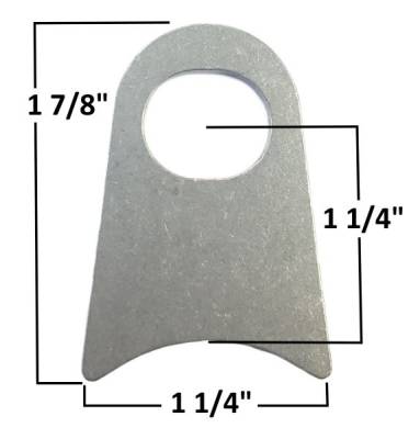 A & A Manufacturing - AA-599-A WINDOW NET TAB, FITS 1 3/4? TUBING