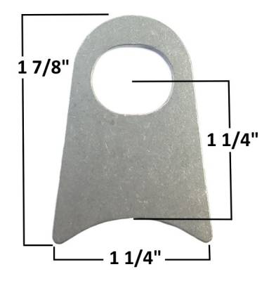 AA-599-A WINDOW NET TAB, FITS 1 3/4? TUBING