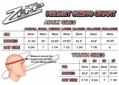Zamp - ZAMP RZ-42Y Youth Graphic Helmet Black/Red/Orange 54CM - Image 4