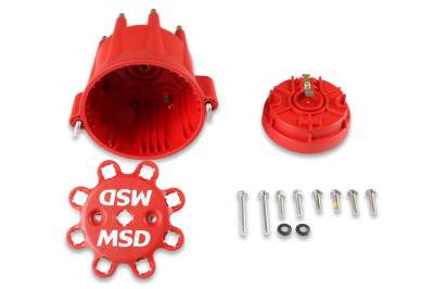 MSD - MSD Ignition 84335 Chevy GM V8 Pro Billet Distributor Cap/Rotor Kit HEI Terminal - Image 2