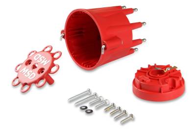 MSD - MSD Ignition 84335 Chevy GM V8 Pro Billet Distributor Cap/Rotor Kit HEI Terminal - Image 3