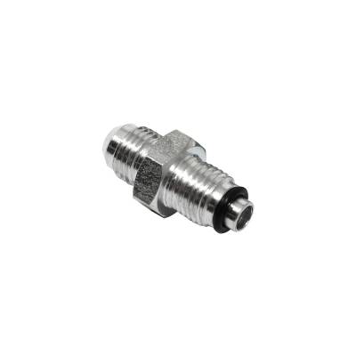 Speedway Motors  - Steel Power Steering Box Adapter Fitting 14mm-1.5 IFM/-6 AN, 80-Up GM SPD 4807 - Image 2