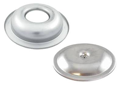 Sure Seal 14" Aluminum Air Cleaner 1-1/2" Drop Base 5-1/8" Neck and Spun Aluminum Top