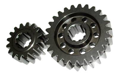 PEM Racing - PEM RACING Polished LightWeight Quick Change Gear Set 65012  4.58-5.42 - Image 2