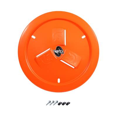 Dirt Defender  Vented Wheel Cover - Orange