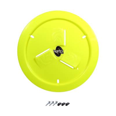 Dirt Defender  Vented Wheel Cover - Neon Yellow