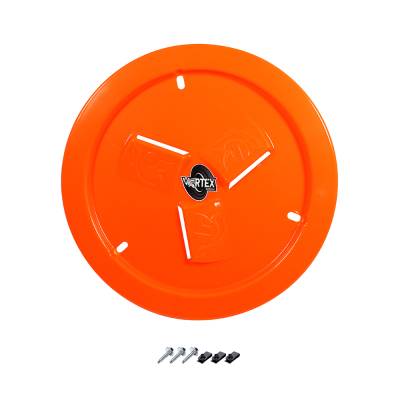 Dirt Defender  Vented Wheel Cover - Neon Orange