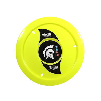 Dirt Defender Non-Vented Wheel Cover - Neon Yellow