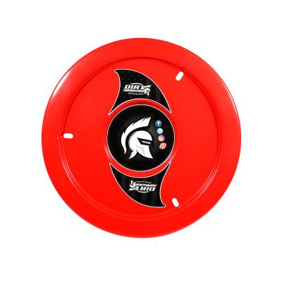 Dirt Defender Non-Vented Wheel Cover - Red