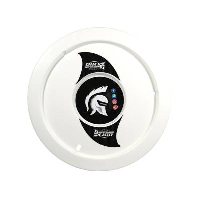 Dirt Defender Non-Vented Wheel Cover - White