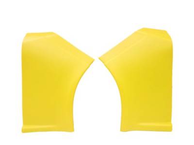 Dominator Race Products 2019 Camaro SS Stock Car Nose Fender Extensions - Flo Yellow