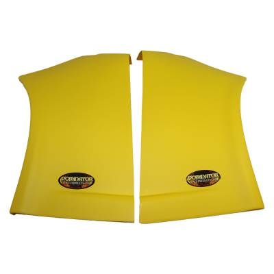 Dominator Race Products 2019 Camaro SS Stock Car Nose Fender Extensions - Xtreme Green 