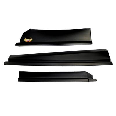 Dominator Race Products - Dominator Race Products 3 Piece Aero Valance Kit - Black - Image 3