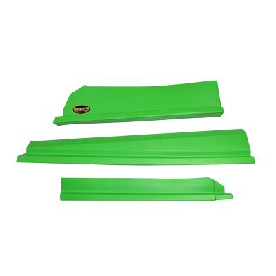 Dominator Race Products - Dominator Race Products 3 Piece Aero Valance Kit - Xtreme Green - Image 2