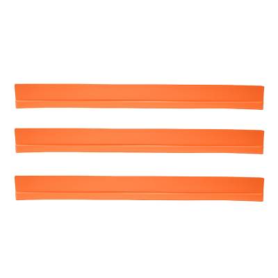 Dominator Race Products 3PC Rocker Panels - Orange