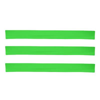 Dominator Race Products 3PC Rocker Panels - Xtreme Green