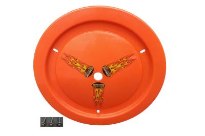 Dominator Race Products Ultimate 15" Wheel Cover - Flo Orange