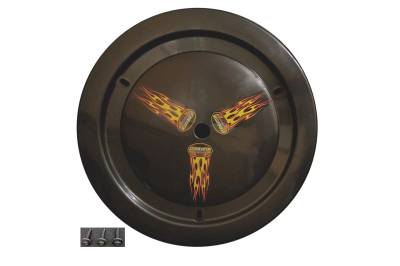 Dominator Race Products Ultimate 15" Wheel Cover - Black