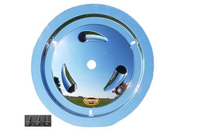 Dominator Race Products Vented Ultimate 15" Wheel Cover - Chrome