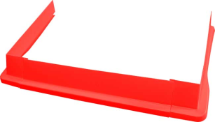 MD3 MODIFIED AERO VALANCE - FLO RED