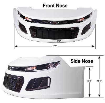 Five Star RaceCar Bodies - MD3 CAMARO NOSE PIECE - WHITE - Image 3
