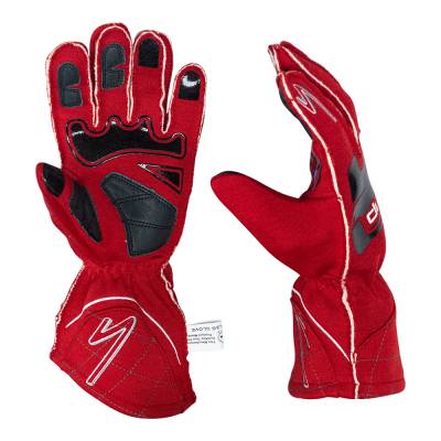 Zamp - Zamp Racing ZR-50 Race Gloves RG10002M - RED - MEDIUM - Image 2