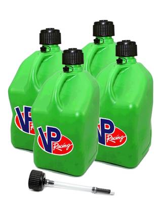 4-5 Gallon Race Fuel Jugs with Extra Cap and Filler Hose