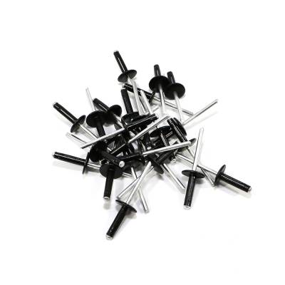 Assault Racing Products - Assault Racing Products LARGE HEAD EXPLODING Rivets - BLACK - Image 2
