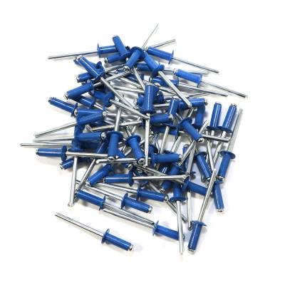 Assault Racing Products  SMALL HEAD Rivets - Chevron Blue