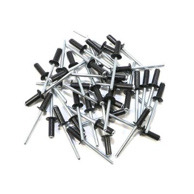 Assault Racing Products  SMALL HEAD Rivets - Flat Black