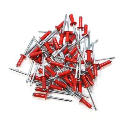 Assault Racing Products  SMALL HEAD Rivets - Red