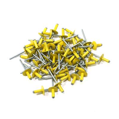 Assault Racing Products LARGE HEAD Rivets - Yellow