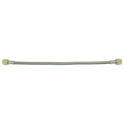 Assault Racing Stainless Steel Braided Brake Line: -4 Straight - 30" Long