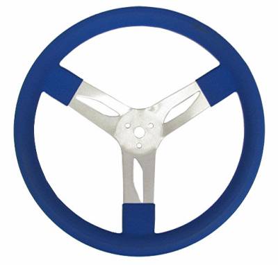 Copy of QuickCar 15" Dished Aluminum Steering Wheel - BLUE
