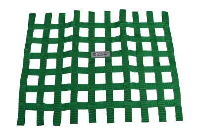 Assault Racing Products Ribbon Style Window Net - Green