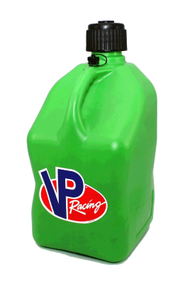 VP Racing Square Racing Fuel Jug 5 Gallon - GREEN