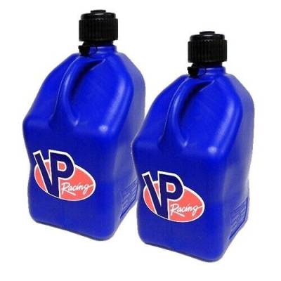 VP Fuel Square 2 Pack  5 Gallon Race Fuel Jugs - BLUE