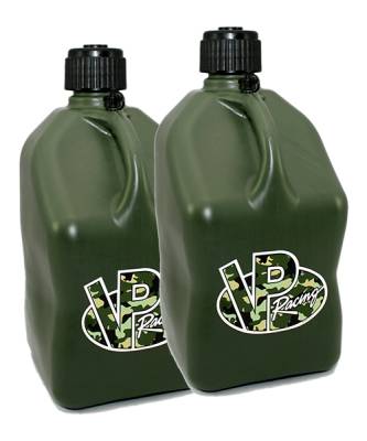 VP Fuel Square 2 Pack  5 Gallon Race Fuel Jugs - CAMO