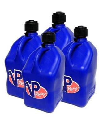 VP Racing 4-Pack Square Fuel Jugs - BLUE