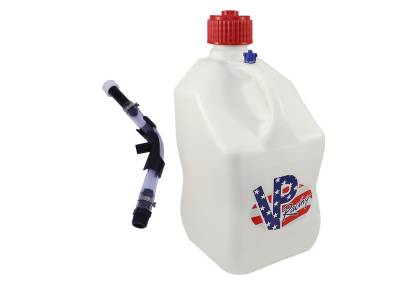VP Racing Square Fuel Jug with Hose and Bender - PATRIOT
